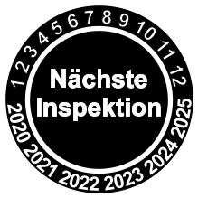 1 2 3 4 5 6 7 8 9 10 11 12  2020 2021 2022 2023 2024 2025 Nächste Inspektion